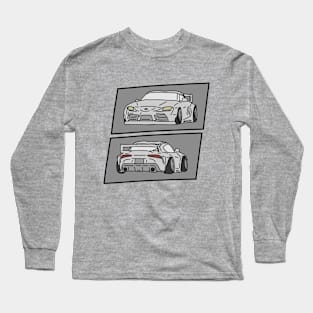 drift car racing era Long Sleeve T-Shirt